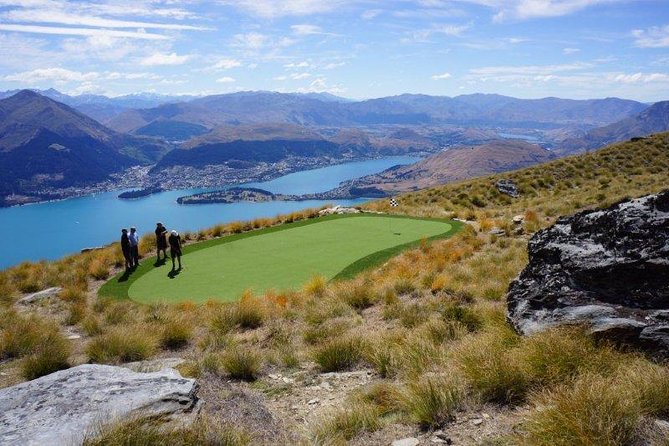 Altitude Golf by Helicopter from Queenstown - Five balls, three tee boxes, one very unusual scorecard