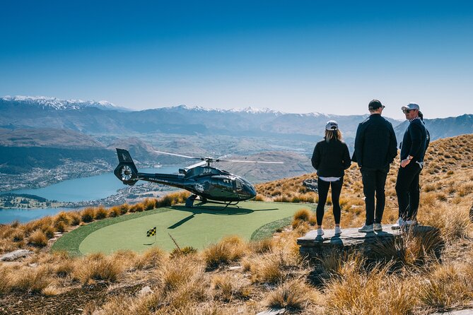 Altitude Golf by Helicopter from Queenstown - The view from 4,000 feet