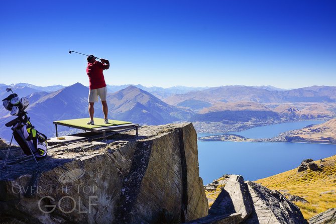 Altitude Golf by Helicopter from Queenstown - The flight from Frankton to the tee