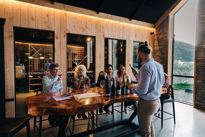 Award Winning Premium Wine Tour Queenstown Tasting at 4 Wineries - Ayrburn ends the day outdoors or in the Manure Room