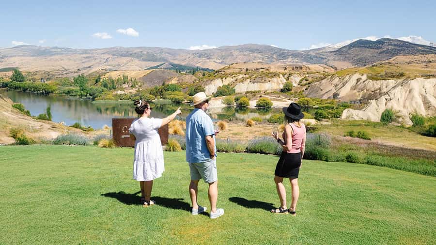 Boutique Winery Half-Day Tour & Vineyard Platter-Style Lunch - Jet boat or golf upgrade