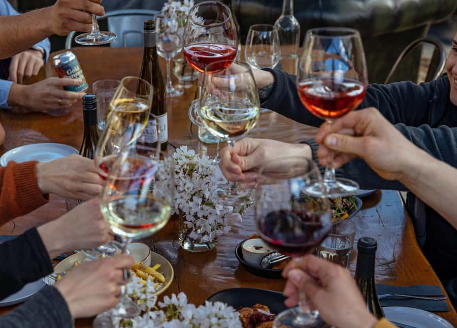 Boutique Winery Half-Day Tour & Vineyard Platter-Style Lunch - Leaving Queenstown through the Kawarau Gorge