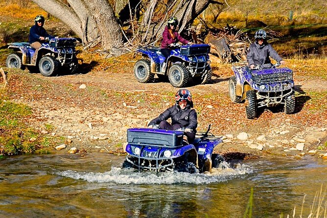 Cardrona Valley Mountain Quad Experience from Wanaka - The safety briefing and equipment