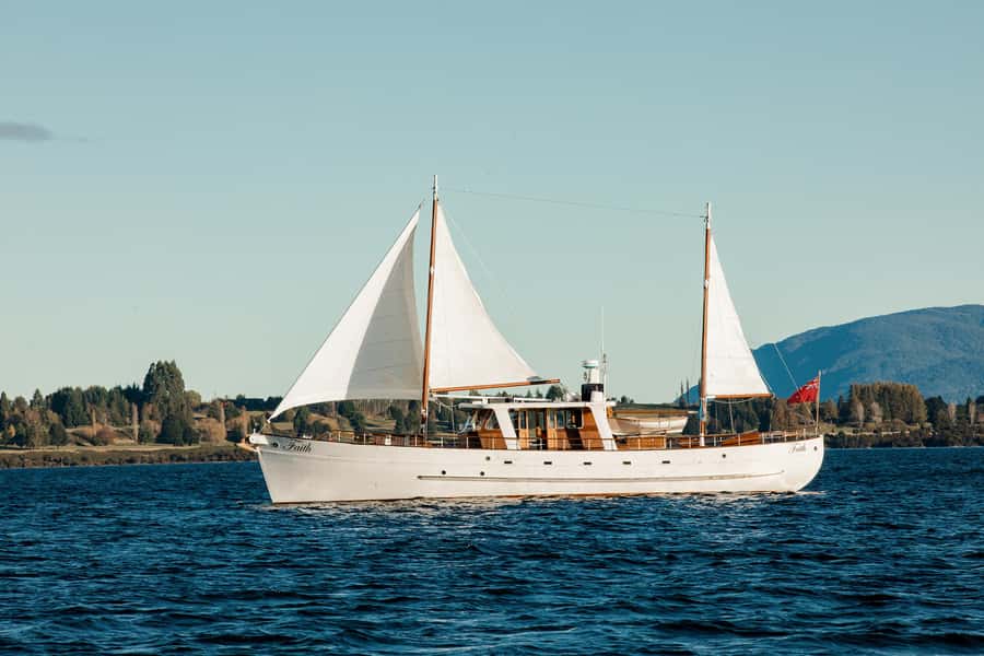 Evening Champagne Cruise on Historic 1935 Motor Yacht. - Meeting Captain Adam and the crew