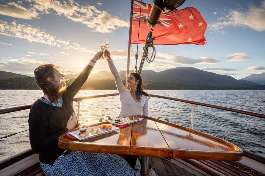 Evening Champagne Cruise on Historic 1935 Motor Yacht. - Who will enjoy Faith most