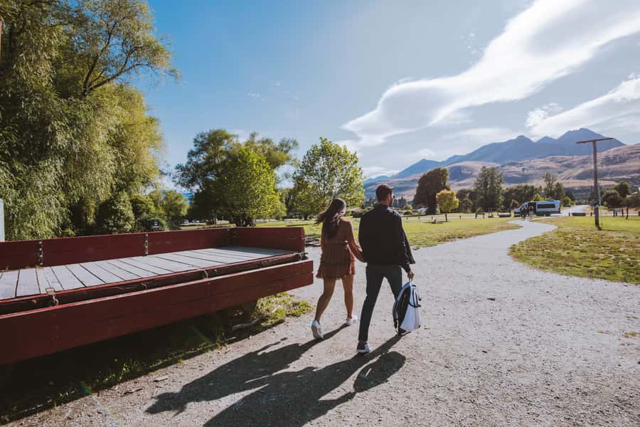 From Queenstown: Glenorchy and Paradise Scenic Half-Day Tour - Diamond Lake and the outdoor stops