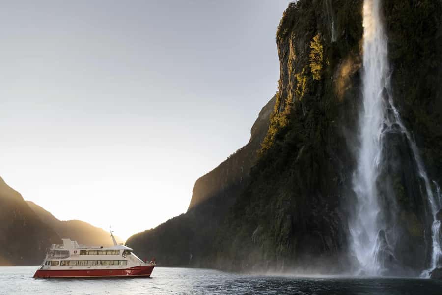 From Queenstown: Milford Sound Coach, Cruise, Scenic Flight - Lunch on board, with one practical warning