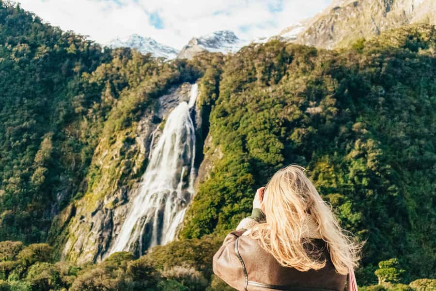 From Queenstown: Milford Sound Cruise and Coach Day Tour - Arriving at Milford Sound