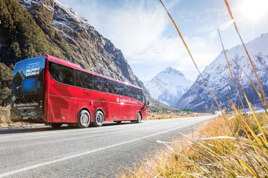From Queenstown: Milford Sound Day Trip on Premium Coach - Eglinton Valley and the Milford Road