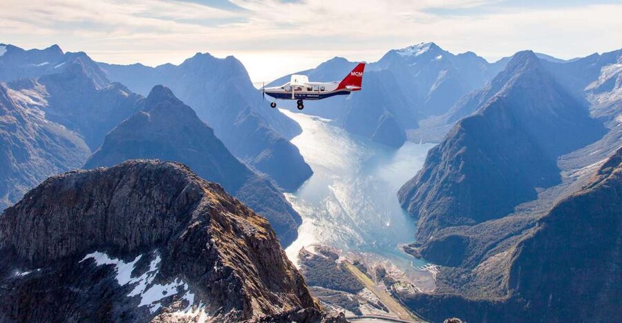 From Queenstown: Milford Sound Full-Day Trip by Plane & Boat - Landing beside Milford Sound and reaching the boat