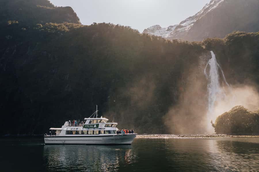 From Queenstown: Milford Sound Full-Day Trip by Plane & Boat - Pickup from Queenstown and check-in at Frankton