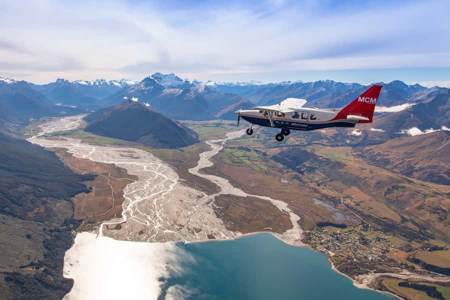 From Queenstown: Scenic Flight to Milford Sound - Crossing into Fiordland National Park