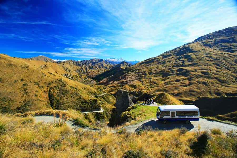 From Queenstown: Skippers Canyon Jet Boat Ride - Views, photo stops, and Lord of the Rings scenery