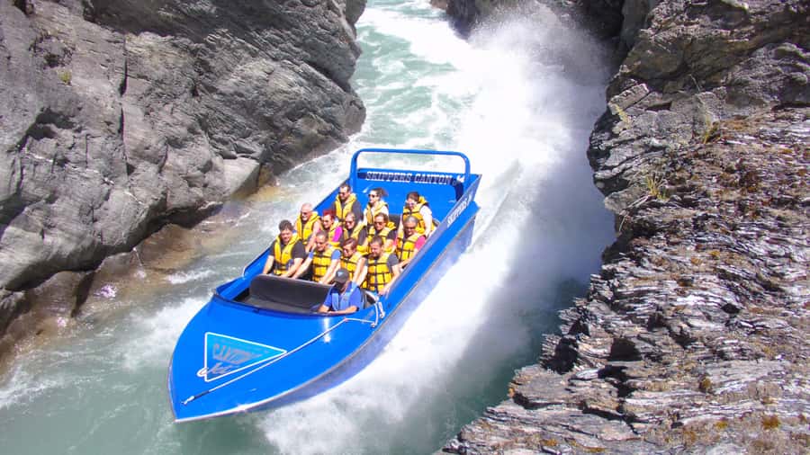 From Queenstown: Skippers Canyon Jet Boat Ride - The 30-minute Shotover River jet boat ride