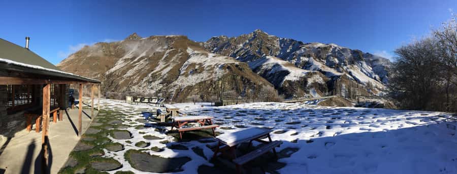 From Queenstown: Skippers Canyon Jet Boat Ride - The Pipeline Bungy stop and the return journey