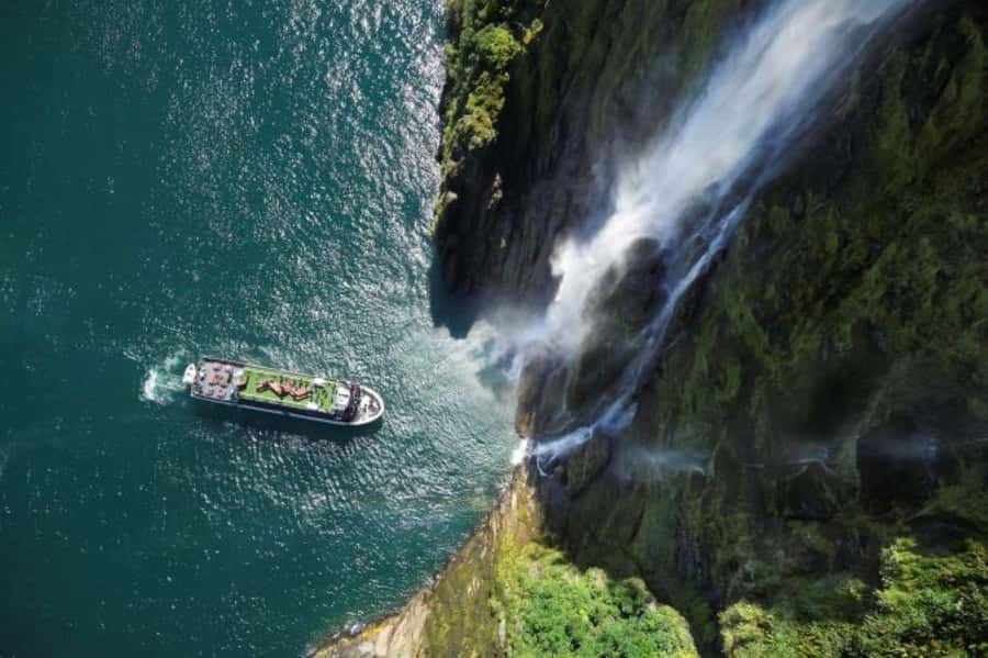From Te Anau: Milford Sound Cruise and Coach Day Trip - Monkey Creek and the final run to Milford