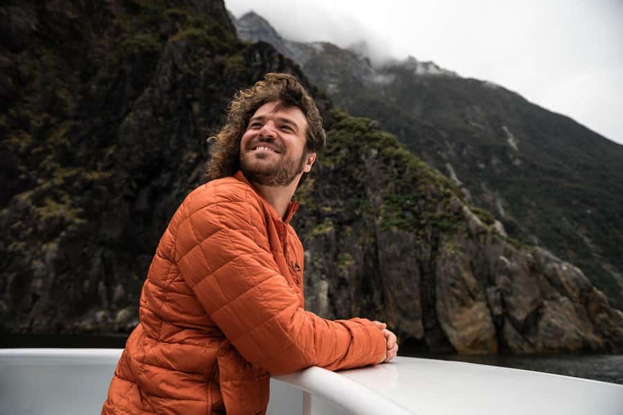 From Te Anau: Milford Sound Cruise and Coach Day Trip - A two-hour cruise beneath Milford Sound’s cliffs