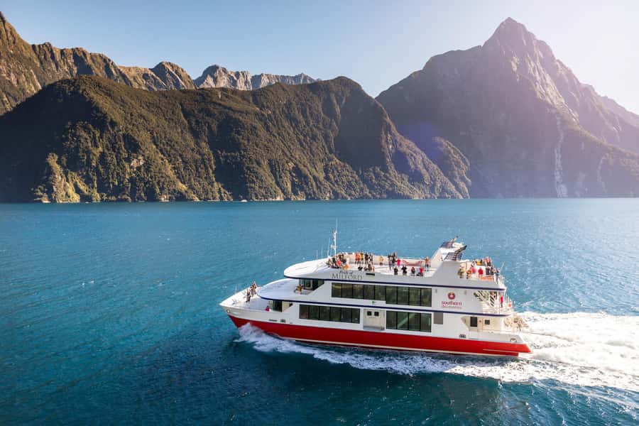 From Te Anau: Milford Sound Cruise & Track Walk by Coach - The early coach ride from Te Anau