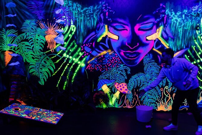 Glow in the Dark Mini Golf in Queenstown - The eight interactive games add real value