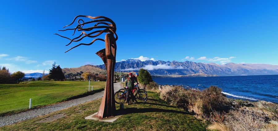 Guided Scenic E-bike Tour - Ride to the Lake - Starting in Frankton, not central Queenstown