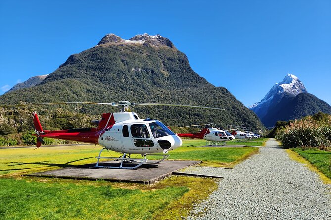 Half-Day Milford Helicopter Flight and Cruise from Queenstown - The Queenstown pickup and six-person setup