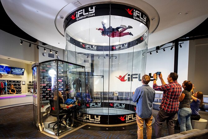 iFLY Indoor Skydiving Queenstown - Getting suited up in the flight gear