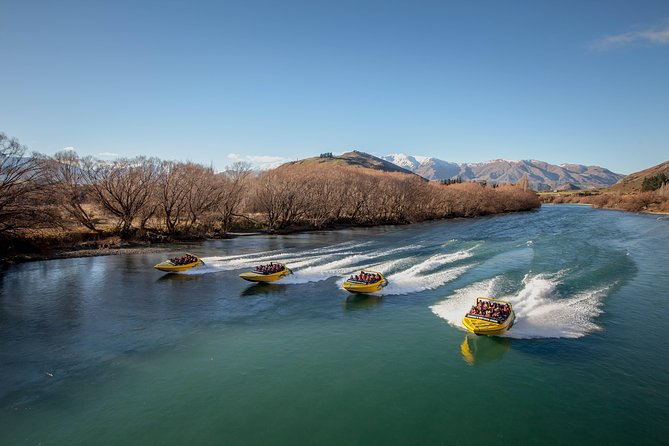 KJet Queenstown Jet Boat Ride on the Kawarau and Shotover Rivers - How wet and cold will you get?