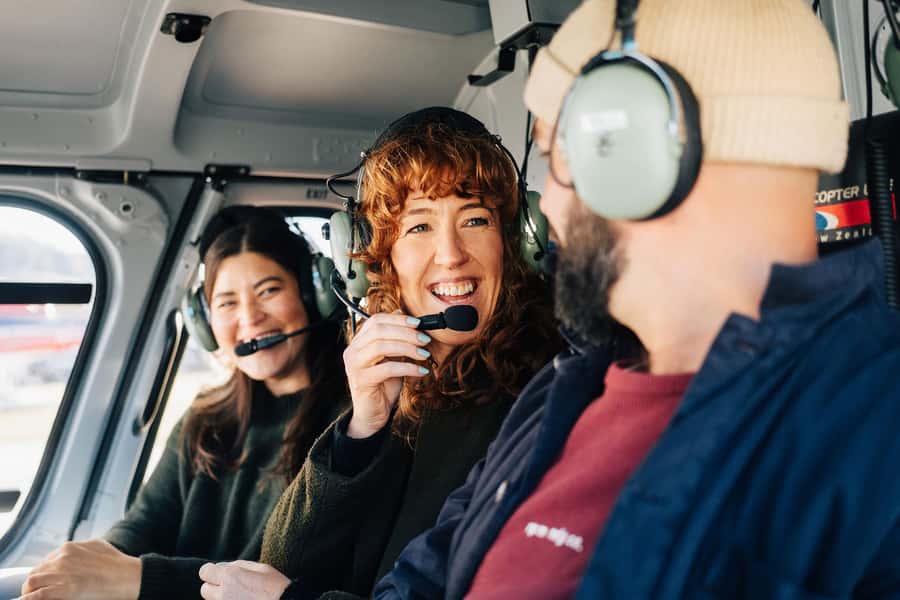 Milford Sound: 1.5-Hour Helicopter Tour with Two Landings - The return route to Queenstown