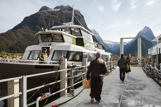 Milford Sound Coach, Cruise and Flight Sightseeing Tour from Queenstown - Two hours on Milford Sound with Mitre Peak Cruises