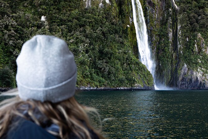 Milford Sound Flight and Cruise ex Queenstown (incl Lunch) - Landing beside Milford Sound
