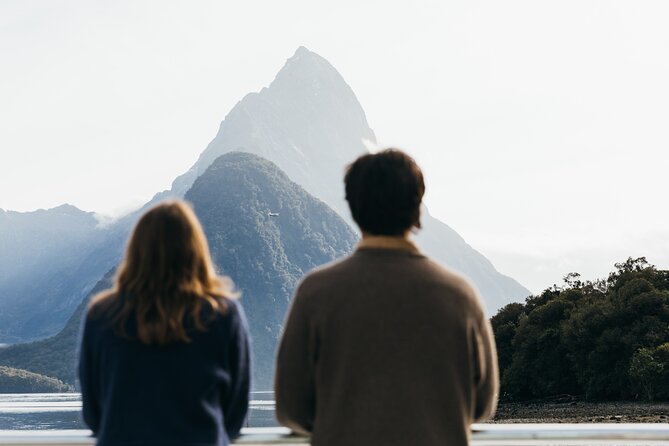 Milford Sound Fly-Cruise-Fly Tour from Queenstown - Landing at Milford and reaching the cruise boat