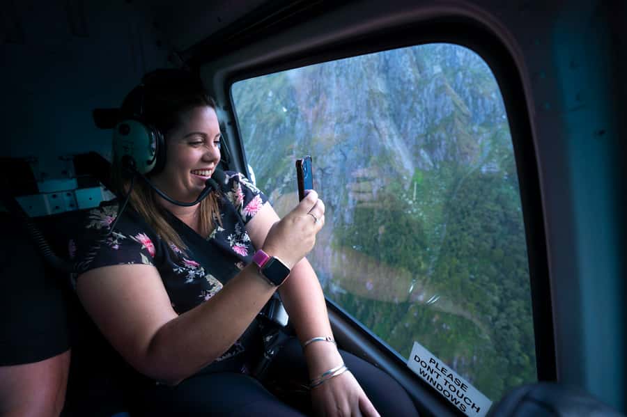 Milford Sound: Helicopter Flight with Glacier Landing - A short flight with a very big view