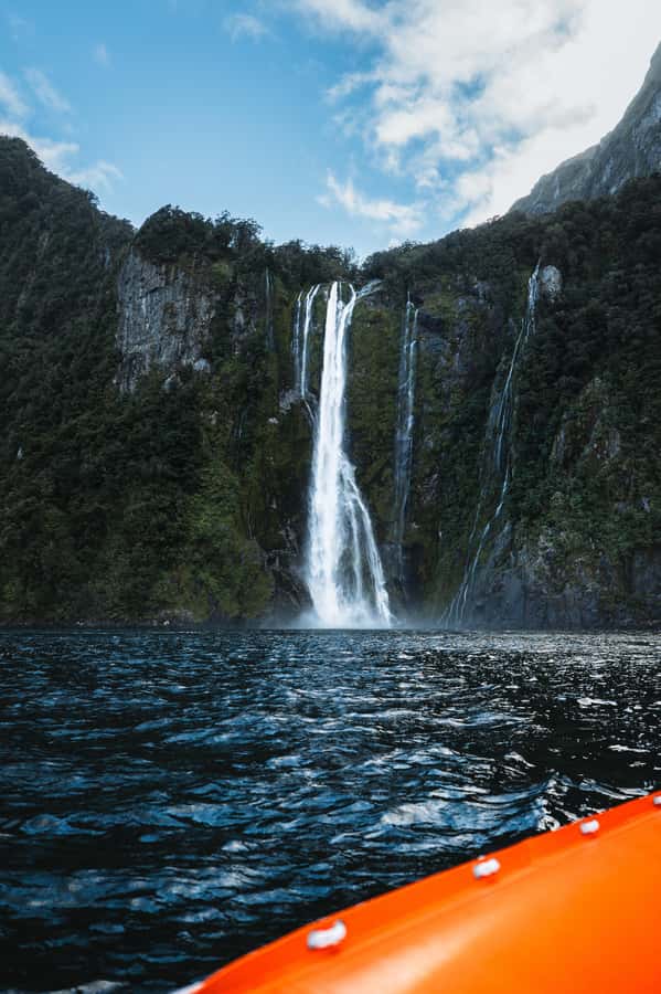 Milford Sound: Nature Cruise on a Modern Catamaran - Inside comfort, food, and drinks
