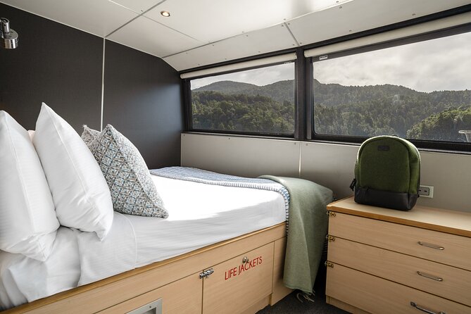 Milford Sound Overnight Cruise Fiordland Jewel - Dinner, cabins, and the hot tub