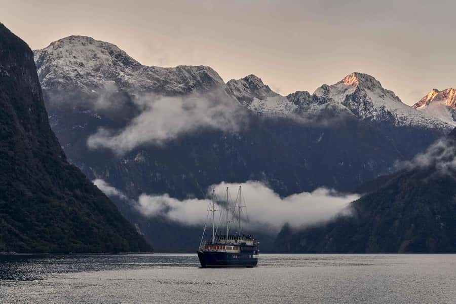 Milford Sound: Overnight Cruise with Water Activities - Late-afternoon departure from the Milford Sound wharf