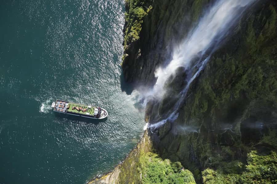 Milford Sound: Wildlife & Nature Cruises - Choosing between the outdoor decks and indoor lounges
