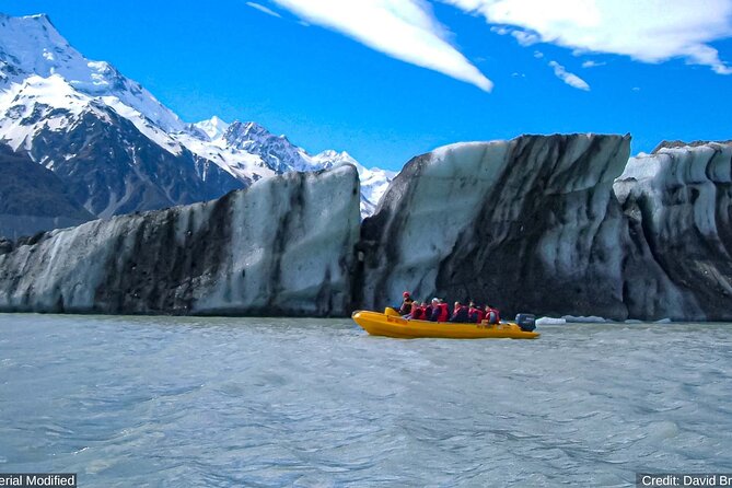 New Zealand: Experience it ALL in 9 Days, 1st Class Custom Tours - Day 3: Mount Cook, glacier ice, and a confusing itinerary label