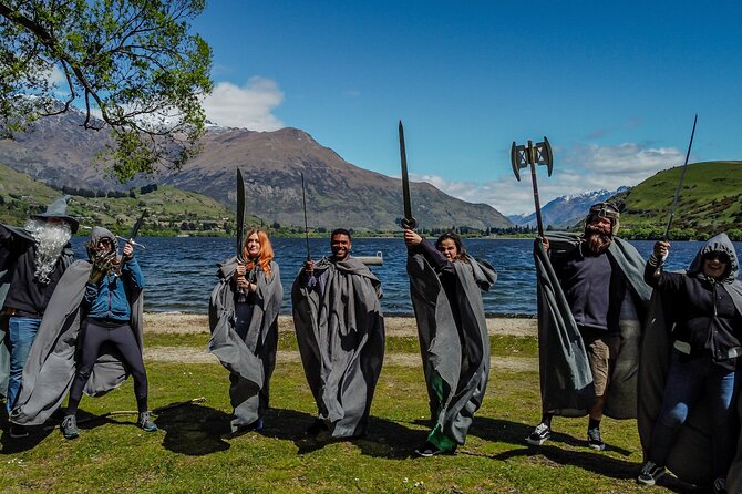 Private Lord of the Rings Half Day Tour - Lake Hayes: quiet water and photo props