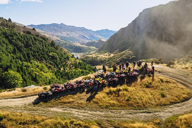 Queenstown ATV Quad Bike Adventure Tour - The reward at the top: Shotover and Southern Alps views