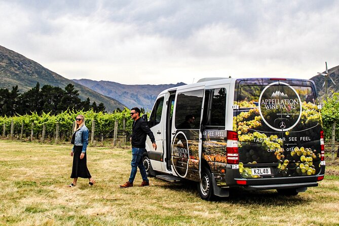 Queenstown Classic Wine Tour: 3 Winery Visits, Cave Tour & Cheese - Mt Rosa, wine, and the welcome cheeseboard