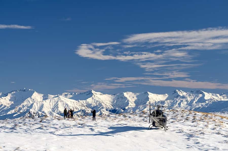 Queenstown Helicopter Flight with Snow Landing | 30 mins - A good short flight with one important condition