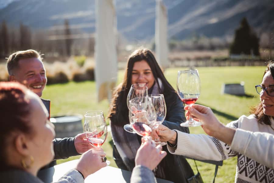 Queenstown: Helicopter & Wine Tasting Tour - Gibbston Valley Winery and its underground cave