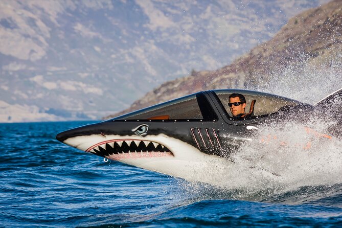 Queenstown Hydro Attack Shark Ride Adventure - Going below the surface at 40 kph