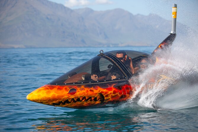 Queenstown Hydro Attack Shark Ride Adventure - The crew and the private cockpit