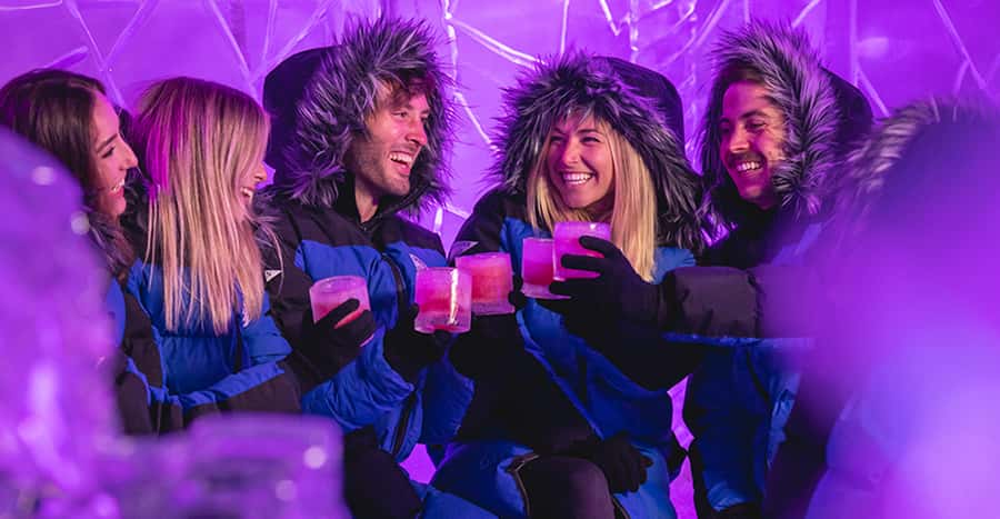 Queenstown: Ice Bar Entry with Warm Winter Gear and Drink - The cold is part of the fun, up to a point
