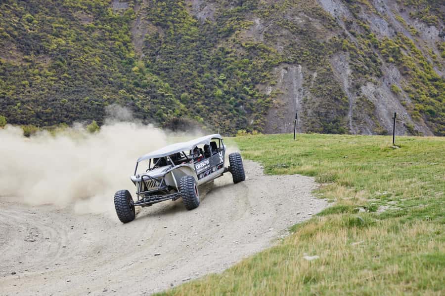 Queenstown: Jet Sprint Boat, Ultimate Off-Roader & Shooting - Getting to Oxbow from Queenstown