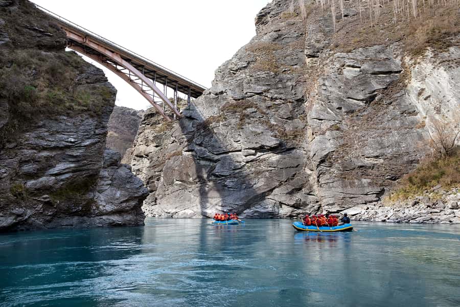 Queenstown: Kawarau River Rafting and Jet Boat Ride - Starting at the rafting base