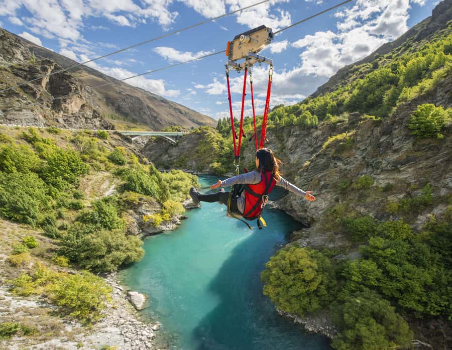 Queenstown: Kawarau Zipride! (3 Lines - Family Fun) - A gentler way to meet Queenstown adventure