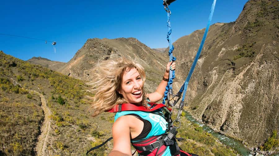 Queenstown: Nevis Canyon Swing - 70m Free-Fall! - Choosing your 300-metre swing style