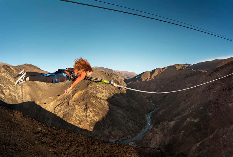 Queenstown: Nevis Catapult - World's Biggest! - The Nevis Catapult turns a valley into a launch pad
